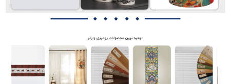 طراحی سایت هنری فارس گالری